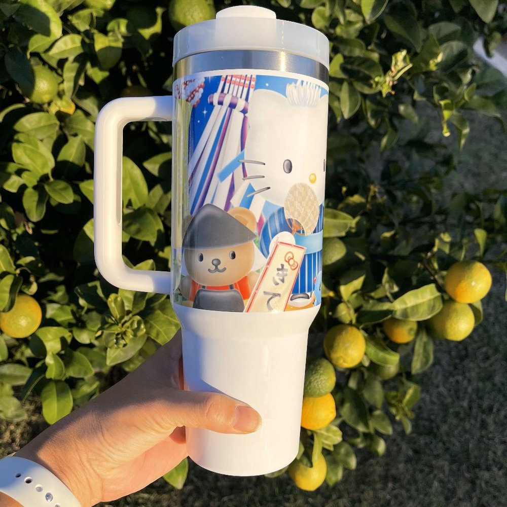 Christmas gift thanksgiving Personalized tumbler Sanrio Hello Kitty Tumbler 40oz - Picture 4 of 12